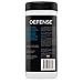Defense Soap All Natural Body Wipes with Tea Tree Oil | Wrestling, Combat, Camping, Gym, Post Workout Shower Wipes for Men and Women. 40 Count