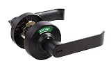 Privacy Lock with Large Indicator for Bathroom Inuse and Vacant, ADA Compliant Lever, Commercial Gra