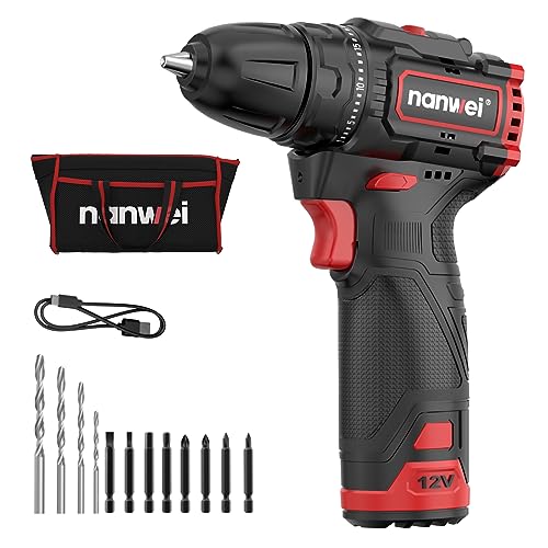 NANWEI 12V[dhCoh dhCo[ uVX[^[ őgN50Nm 20iKNb` R[hXdh lW ^y iϑ t] PxLEDƖ 2.0Ahobe[ Lxȕti