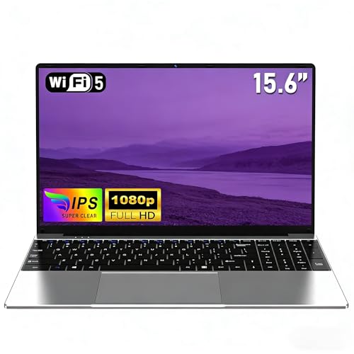 NAIKLULU 15,6 Pouces Pc Portable 4425Y Processeur, 16GB RAM 
