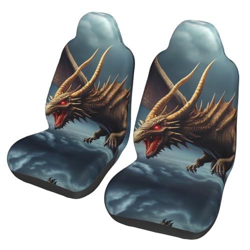 Housse de siège de voiture SUV universelle imperméable dragon