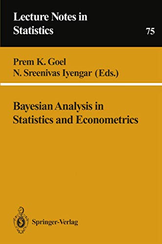 Bayesian Analysis in Statistics and Econometrics: 75 (Lecture Notes in Statistics) view 2