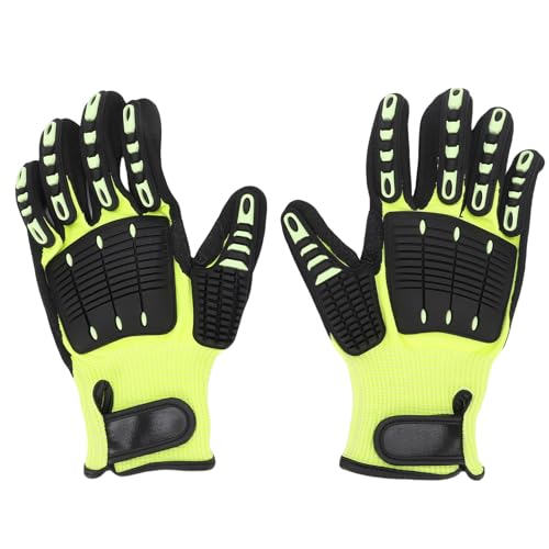 Gants anti coupure et impact TPR XL protègent vos mains contre les fortes vibrations