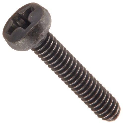 Vis à métaux M2 pour modélisme et réparation informatique inox noir 10 mm Phillips