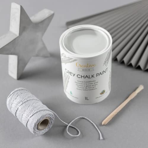 Creative Deco Chalk Paint Vernice a Gesso Grigio |...