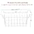 Orgneas 17.5 Inch Freezer Organizer Bins for Chest Freezer Refrigerator Basket Storage Rack Bins Deep Freezer Metal Wire Baskets 2Pcs