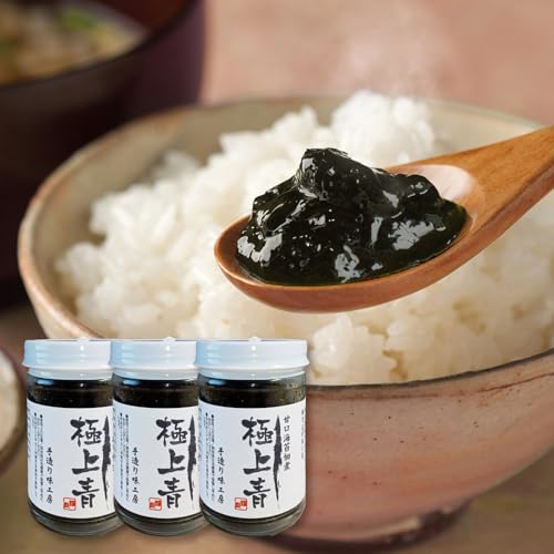 火の国屋 甘口海苔佃煮 極上青 150g×3個 佃煮