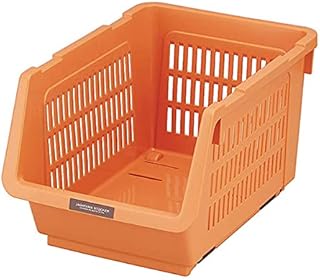 JapanBargain 4670, Japanese Stackable Storage Bin Kitchen Pantry Organizers Food Basket for Fruit Potato Condiments and Spices, Made in Japan