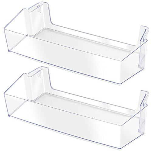 MIFLUS W11239961 W10900538 Door Bin Replacement,Refrigerator Door Shelf Compatible for Whirl-Pool Refrigerator Shelf Replaces 4591452 AP6333410 PS12578777 EAP12578777 Shelves 2Packs