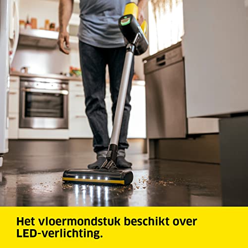 Kärcher handstofzuiger VC 6 Cordless ourFamily, 2 zuigstanden, accuduur: tot 50 min, Gewicht: 2,8 kg, 25,2 V accu, wandhouder met oplaadfunctie, vloer- en spleetmondstuk, stofborstel - Image 7