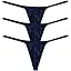 3-pack Dark Blue
