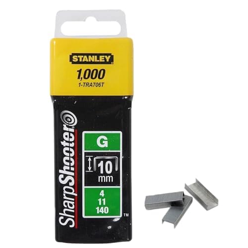 Stanley Tools ZSTA-1-TRA706T TRA7 10 mm Heavy-Duty Staple (Pack 1000) 5 Stanley Tools ZSTA-1-TRA706T TRA7 10 mm Heavy-Duty Staple (Pack 1000) - Image 5