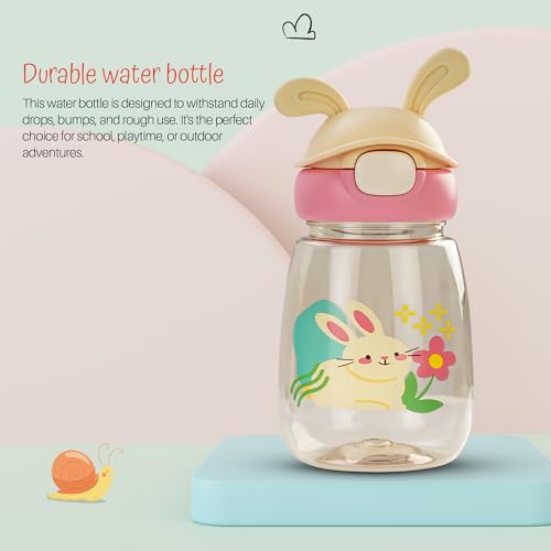Image of BAYBEE Zippy 540ML Sipper Bottle for Kids | BPA Free Anti-Spill Sippy Bottle | Drinking Training Water Bottle for School Kids with Soft Silicone Straw | Sipper Bottle for Infants & Toddlers (Pink)