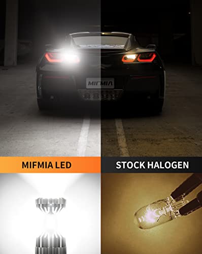 image for MIFMIA 3156 3157 LED Bulb, 500% Brighter CSP LED Reverse Lights, 3057 