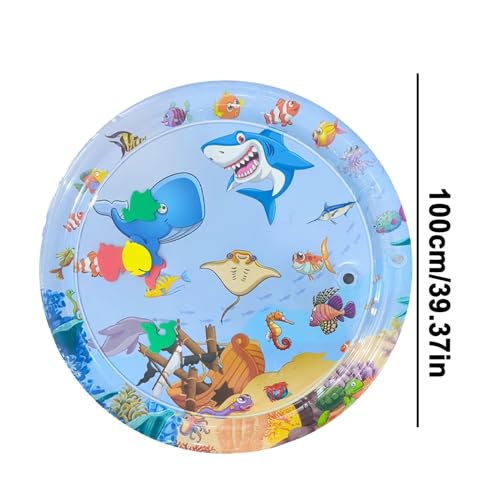 Esterilla refrescante para gatos con diseño de tiburón de 100cm 6