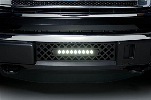 Putco 85182L Stainless Steel Black Diamond Grille Insert With 10" Luminix Light Bar For Ford Ecoboost #TOP2
