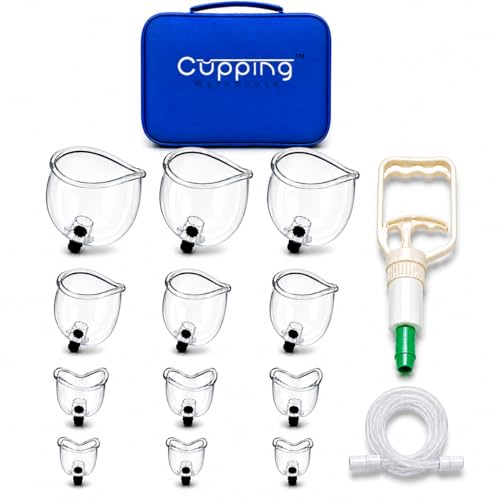 Cupping Warehouse Poly Curve Cups™ – 12-Piece U-Shaped Polycarbonate Cupping