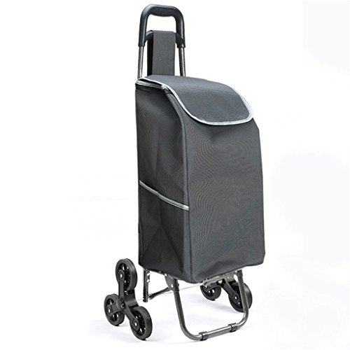 JYTBD YUN TAO Einkaufen Reise die Treppe Hand-LKW Der Ältere Haushalt zusammenklappbaren beweglichen Solid Color Einkaufswagen Gepäckwagen Lever Car Trolley (Farbe: Fuchsia) (Color : Space Black) 1 JYTBD YUN TAO Einkaufen Reise die Treppe Hand-LKW Der Ältere Haushalt zusammenklappbaren beweglichen Solid Color Einkaufswagen Gepäckwagen Lever Car Trolley (Farbe: Fuchsia) (Color : Space Black)