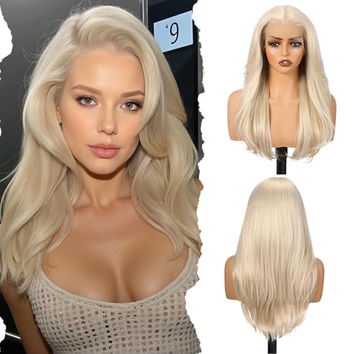 BLONDE UNICORN Platinum Blonde Wig 13x6 HD Lace Front Wig