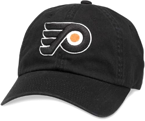 Flyers Black Clean Up Relaxed Slouch Fit Dad Hat Cap Adult Men's Adjustable