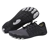 Hike Barefoot Shoes Women Men Footwear Minimalist Wide Toe Box Hiking Shoes Athletic Cross-Trainer Fashion Sneakers for Women Black