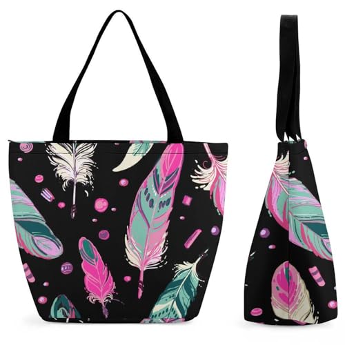 Sac à main Plumes grand volume fini le manque de place dans votre sac de voyage
