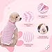 TQFlow Hundbody Nach Op, Body Hund Kastration Wundschutzanzüge Hündin Rüde, Wundschutz Professioneller Pet Recovery Suit, Operationsbody Hund Body Atmungsaktiv Hunde Einteiler (Rosa,XS)