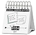 Produktbild Visual Words Office 2024: Aufstellbarer Typo-Art Postkartenkalender. Jede Woche ein neuer Spruch. Hochwertiger Wochenkalender für den Schreibtisch