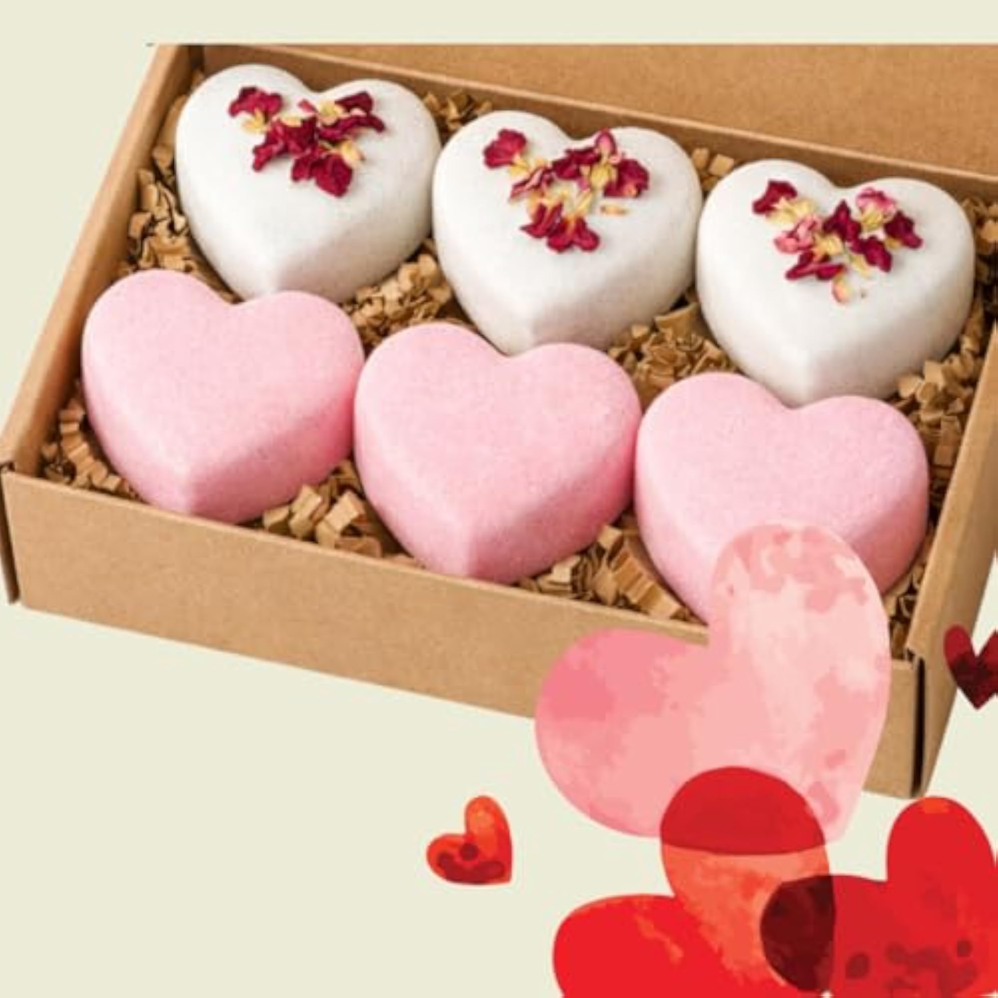 Velvet Aura Box Bath Bomb Gift Set - Pack of 6