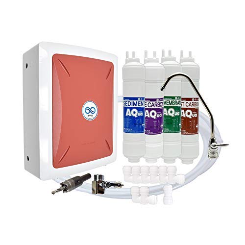 FilterTech DIY Under-Sink Water Drinking System (4 Stage) - 10 Micron Filtering (Basic/1 Year) (1 Year Set)