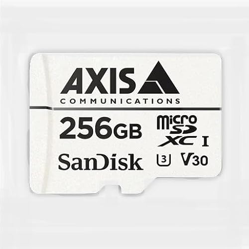 AXIS Surveillance Card 256 GB, (10PCS) are HIGH Endurance, MICROSDXC Cards