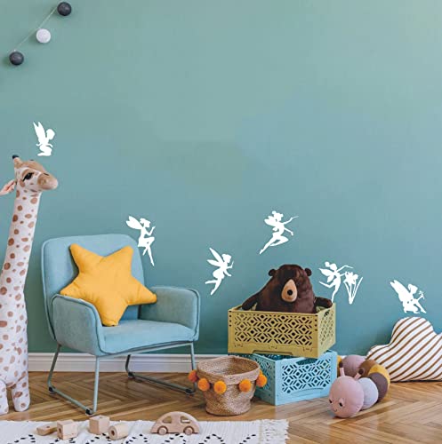 Vinilos Decorativos Animales Fairy para Pared Blanco A3 miniatura 2