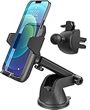 Amplia compatibilidad: la base de teléfono de coche de brazo largo se adapta a todos los teléfonos móviles de 4 a 7 pulgadas y la mayoría de fundas gruesas, como iPhone 12 11 /11 Pro /11 Pro Max /XS /XR /XS Max /X /8 /8 Plus /7 Plus /SE /6s /6 Plus /6 /5s /5 /4s. Samsung Galaxy Galaxy S4, Samsung Galaxy 21 /S20 /Note10 /S10 / S10+ /S10e /S9 /S9+ /S8 /S8+ /Note 8 /S7 /S7 Edge LG, Sony, HTC, Google, Huawei, Xiaomi, Nokia y más, dispositivo GPS.