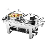 Estufa de conservación de calor buffet de acero inoxidable, 9L PUBLICACIÓN DE PROPIETAMIENTO DE PROPIACION DE PROGURACIÓN DE PURIDA DE PURIDA DE PORRIDA DE POR POR PORRIDA CALIENTE DE COMBUSTIBLE