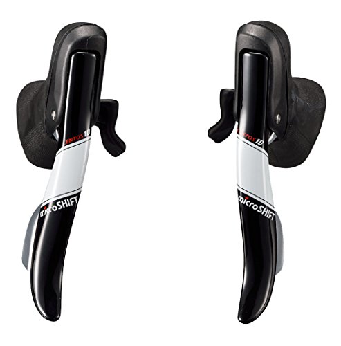 Microshift R10 Schalt-/bremshebel, weiß/Schwarz, One Size Cover
