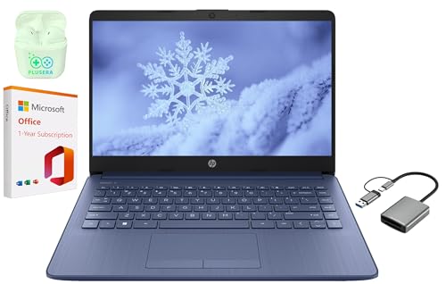 HP 14C` LED rWlX m[gp\R Rs[^[ 8GB RAM 320GB Xg[W (64GB eMMC+256GB SDJ[h)AIntel Quad-Core N4120AWindows 11 S m[gp\R 1N Mic