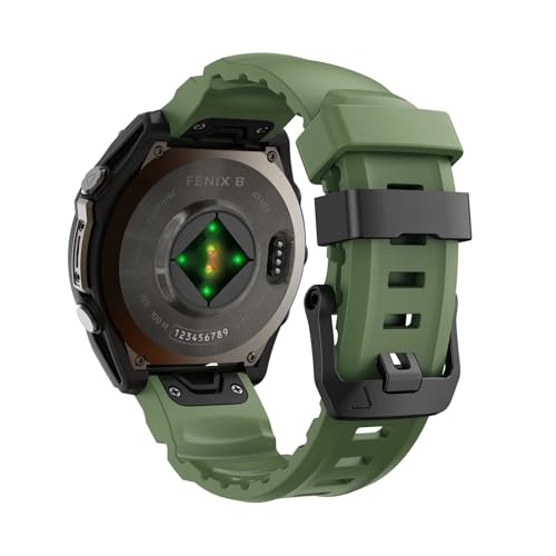 [�����ȓX] �ɓK��Garmin Fenix 8 E 7 7X Pro 6 6X 5 5X/Epix/Instinct/Forerunner 970 QuickFit 22mm 26mm �E�H�b�`�X�g���b�v �u���X���b�g�p�X�|�[�c�V���R���o���h(Dark 