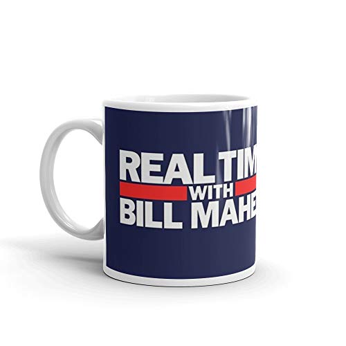 Real time with Bill Maher mug Mug 11 Oz White Ceramic