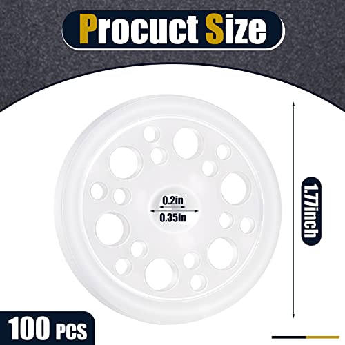 45 Mm Plastic Washers Load Spreading Polypropylene Washers For Fixing And Supporting Rigid Foam Insulation Foam Board Load Spreading For Screws Nail(100 Pcs) #TOP1