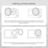 Freewell Filtry kompatybilne z Osmo Action 5 Pro i Action 4/3 (Bright Day ND/PL Kit)