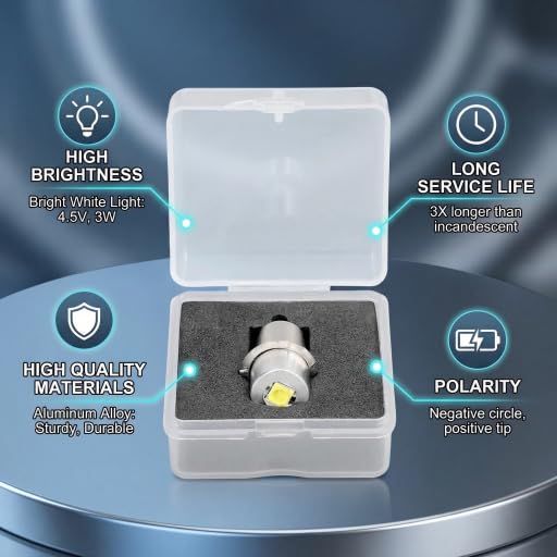 LED-Konverter Für Mag-Light 4,5 V 3 W – LED-Birn Produktbild-Vorschau 6