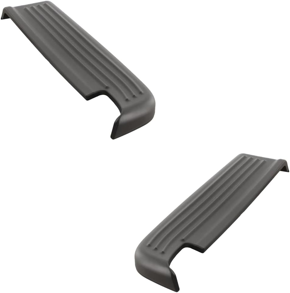 Rareelectrical New Pair Of Bumper Step Pad Compatible With Dodge Ram 1500 Laramie Ram 1500 Lt 1994-1999 By Ch1191104 Ch1191103 55034461 55034460
