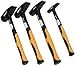 Produktbild 4 Hammer Set 100 g 200 g 500 g 1000 g Schlosserhammer DIN 1041 Antivibrationsgriff Hämmer-Set Fiberglas Hammer Satz Fiberglas griff vibrationsarm