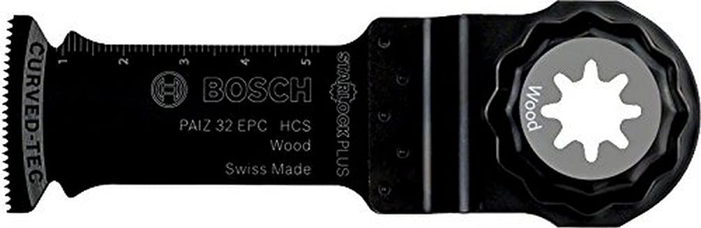 Lame de scie plongeante Bosch 2608662561 noire pour découpe précise 60x32 mm