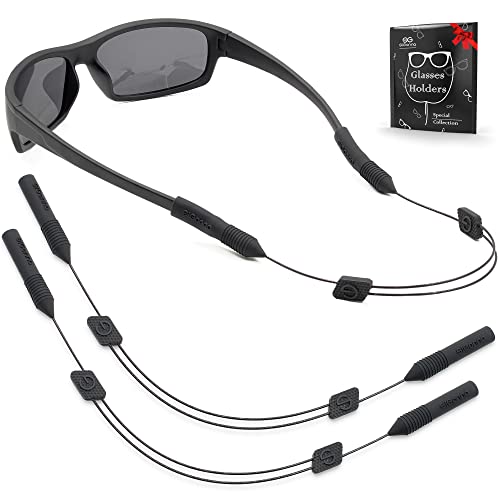 Best Glasses Straps for Sports (12 Pairs) Made of Premium Grade Silicone!