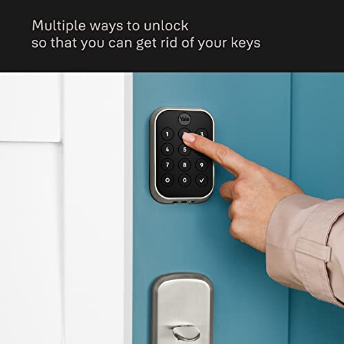 Image of Yale Security Lock 2 Deadbolt, Black Smart Keyless Entry Door Lock with Wi-Fi Connected Touch Keypad, YRD430-WF1-BSP (Pack of 2)
