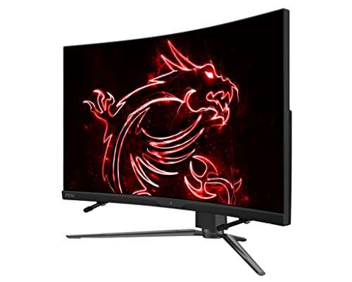 MSI MPG ARTYMIS 323CQRDE 32 Zoll 1000R Curved Gaming Monitor, 2560 x 1440 (WQHD), 165 Hz, 1ms, AMD FreeSync Premium, VA, HDR 400, RGB, schwarz