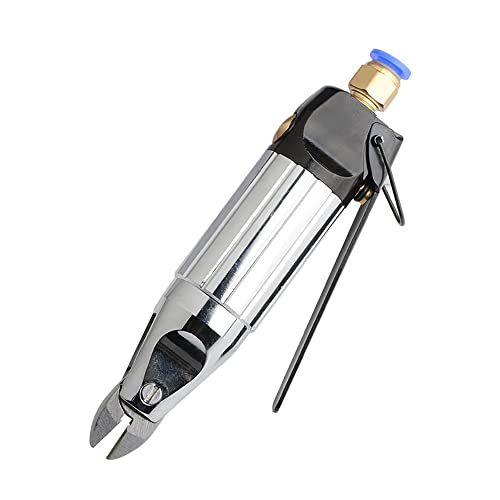 LeTkingok Alicates de Corte Neumático de Hs-5a, Herramienta de Corte Diagonal Neumática, Alambre de Cobre de Plástico, Cizalla de Corte de Alambre de Hierro Suave