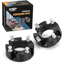 KSP 3" Leveling Kits for Tacoma 2025+ New Model, 3inch Front Level Kit Compatible with Toyota 4runner 2025-2026, 2pcs Aluminum Lift Spacer fit Land Cruiser 250 2024-2026 Chassis Shock Absorber