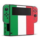 DeinDesign Skin Compatibile con Nintendo Switch Pellicola Adesivi Italia Bandiera Bandiere
